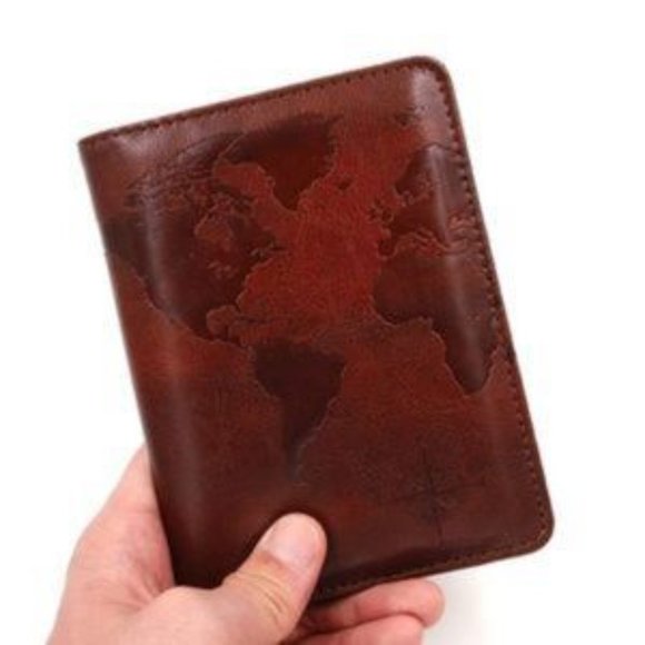 New Brown RFID Blocking Passport Holder - Picture 3 of 5